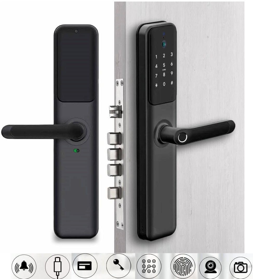 Robustline Smart Locks Smart Locks Rbsl5210b "robustline Security Lock Hardware Premium Hardware for Door Cabinet Window Furniture and Interior Use